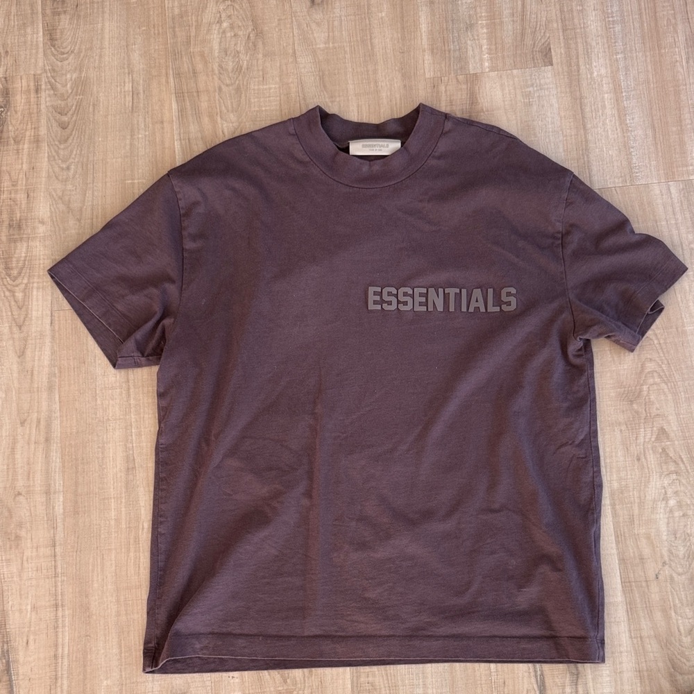 Essentials Men's Short Sleeve Tee in Deep Purple